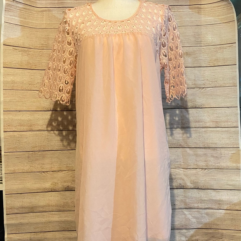 Chiffon Shift Dress